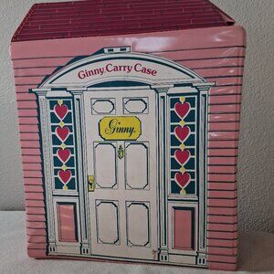 Lot 1979 VTG Vogue Ginny Doll Carrying Case Plus Clothes Accessories Shoes Lot